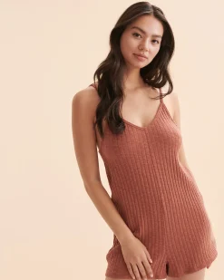 On Our Way Knit Sleeveless Romper*Women Jumpsuits & Rompers