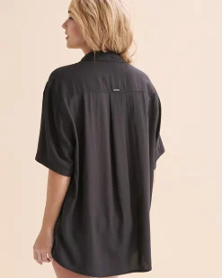 On Vacation Short Sleeve Shirt*Women Tops|Shirts