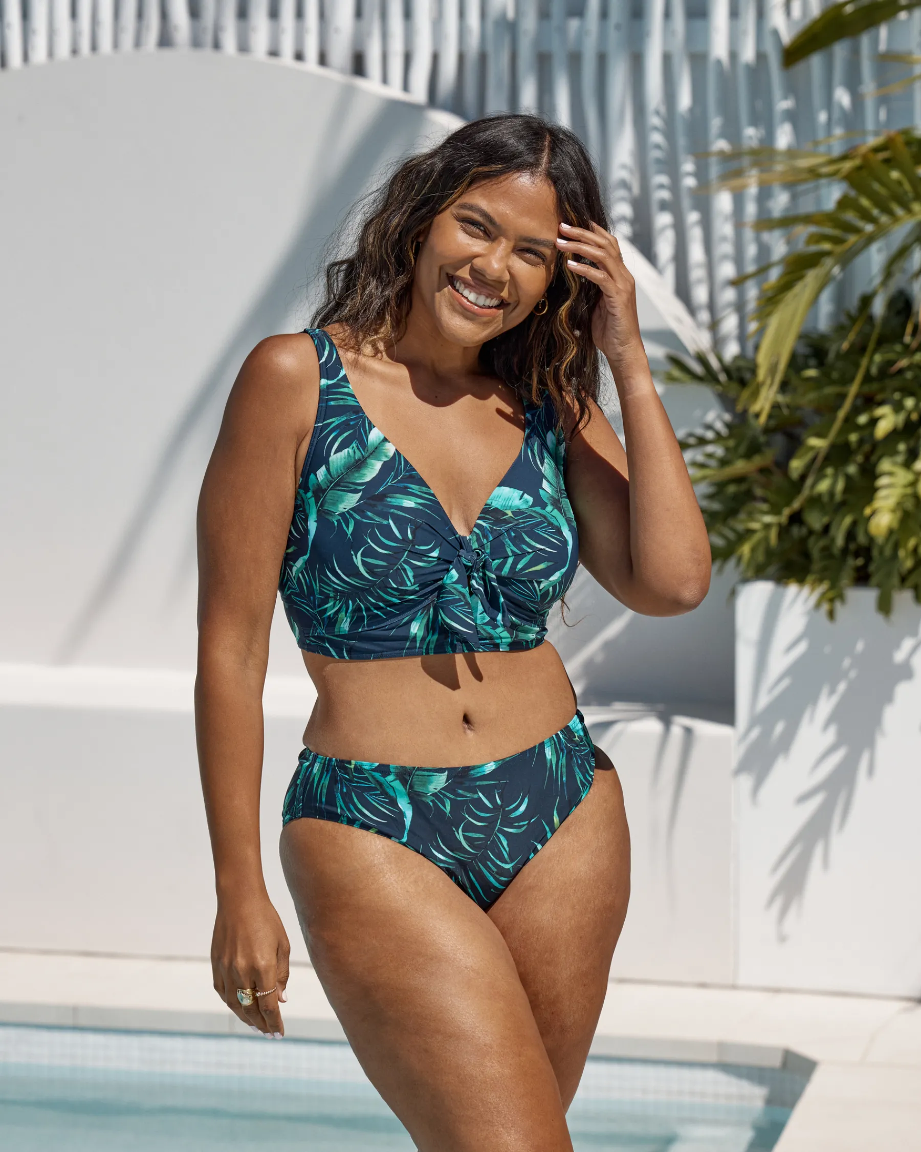 Palmspiration Cezanne D/DD Cup Bralette Bikini Top*Women D Cup & Up|Bikini Tops