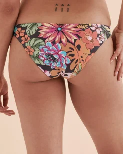 Reina Tropical Low Rise Bikini Bottom*Women Bikini Bottoms