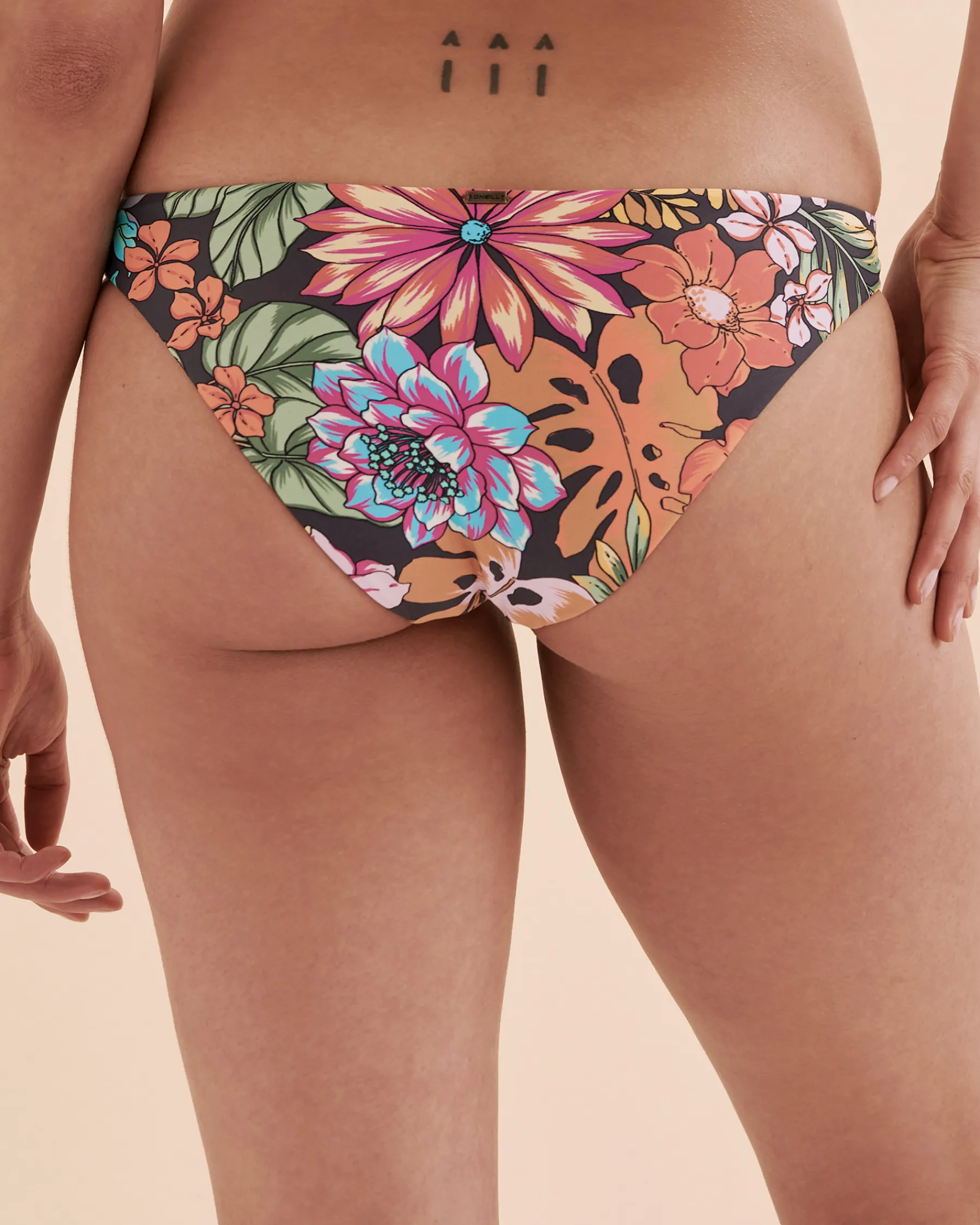 Reina Tropical Low Rise Bikini Bottom*Women Bikini Bottoms