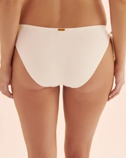 MY BIKINI STORY Ribbed Low Rise Bikini Bottom*Women Bikini Bottoms
