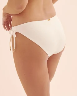MY BIKINI STORY Ribbed Low Rise Bikini Bottom*Women Bikini Bottoms