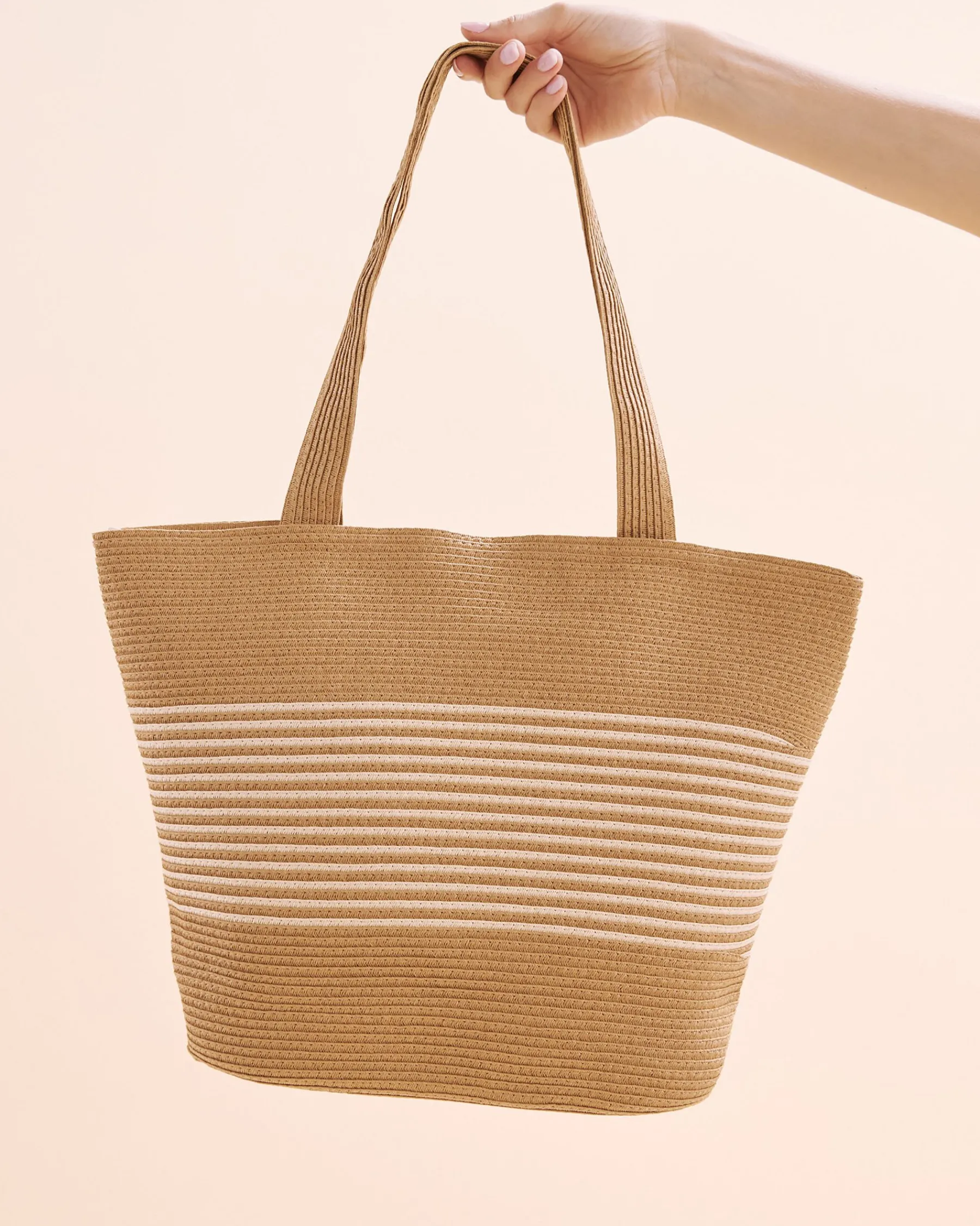 SARAJANE Stripe Beach Bag*Women Bags