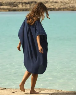 Stripe Caftan*Women Kimonos & Cover Ups