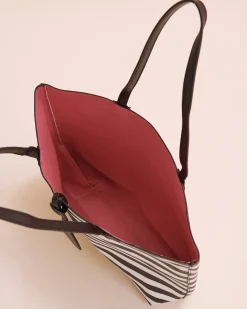Striped Beach Bag*Women Bags