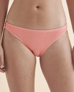 Summer High Tropic Textured Cheeky Bikini Bottom*Women Bikini Bottoms