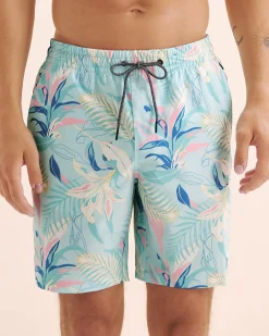 LUCKY ALOHA Tides Mesh Liner Volley Swimsuit* Volley Shorts
