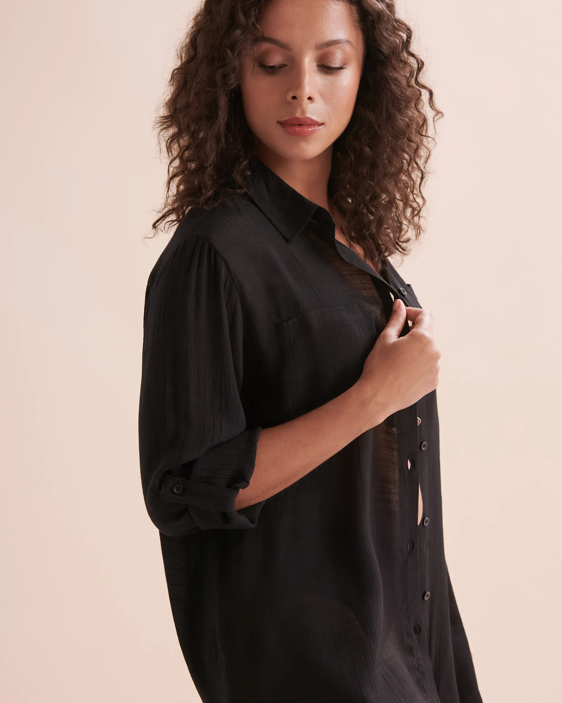 Voile Shirt*Women Tops|Shirts